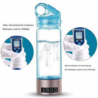 Good price Sağlıklı Taşınabilir Hidrojen Jeneratörü Su Şişesi 400ml Ev İçin Zengin Temizleyici Dış Yolculuk Egzersiz Ofis Hediye çevrimiçi