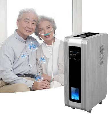 Good price 3600 ML/MIN Hydrogen Inhalation Machine with 8 Hours Time Setting and 6063 Aviation Aluminum Alloy Housing çevrimiçi